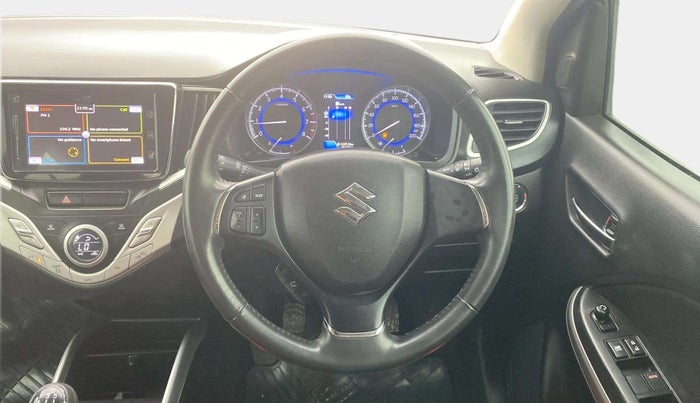 2017 Maruti Baleno ALPHA PETROL 1.2, Petrol, Manual, 19,154 km, Steering Wheel Close Up