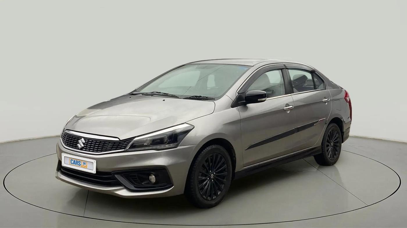2021 Maruti Ciaz S 1.5 MT PETROL, Petrol, Manual, 66,084 km, Left Front Diagonal