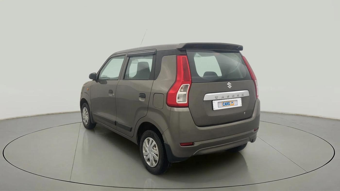 2019 Maruti New Wagon-R LXI CNG (O) 1.0, CNG, Manual, 80,699 km, Left Back Diagonal