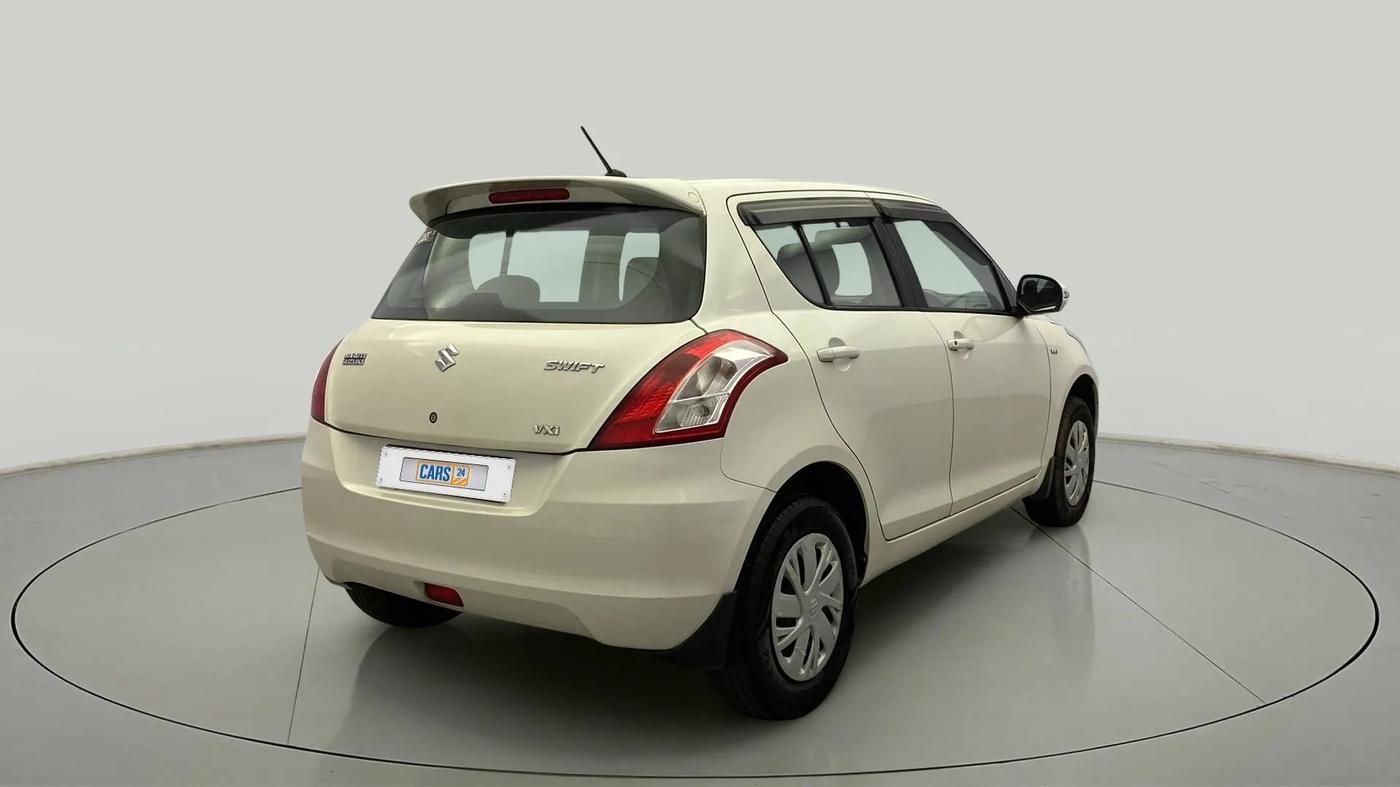 2015 Maruti Swift VXI, Petrol, Manual, 76,473 km, Right Back Diagonal