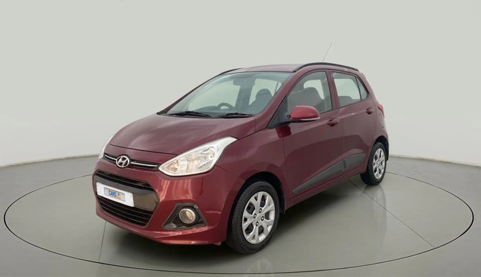 2015 Hyundai Grand i10 SPORTZ 1.2 KAPPA VTVT, Petrol, Manual, 39,956 km, Left Front Diagonal