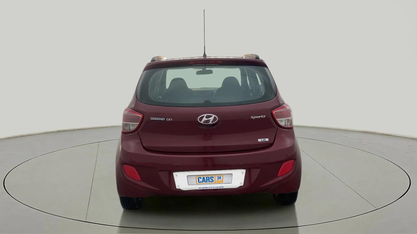 2015 Hyundai Grand i10 SPORTZ 1.2 KAPPA VTVT, Petrol, Manual, 39,956 km, Back/Rear