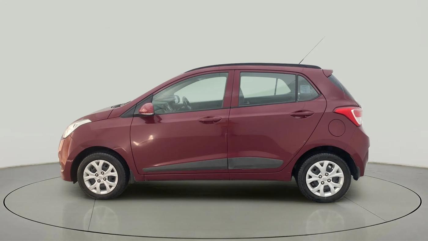 2015 Hyundai Grand i10 SPORTZ 1.2 KAPPA VTVT, Petrol, Manual, 39,956 km, Left Side