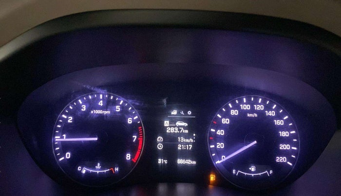 2016 Hyundai Elite i20 ASTA 1.2, Petrol, Manual, 66,615 km, Odometer Image