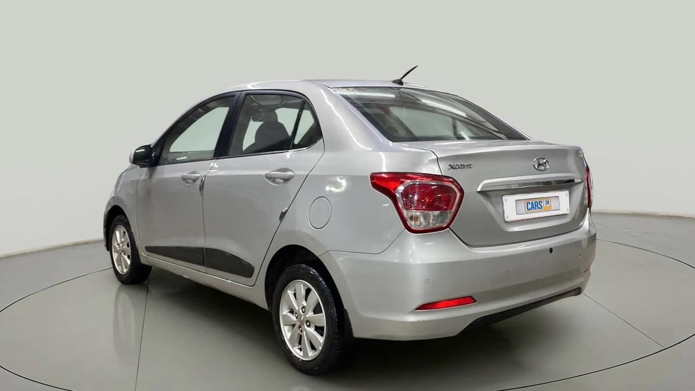 2014 Hyundai Xcent S (O) 1.2, Petrol, Manual, 47,099 km, Left Back Diagonal