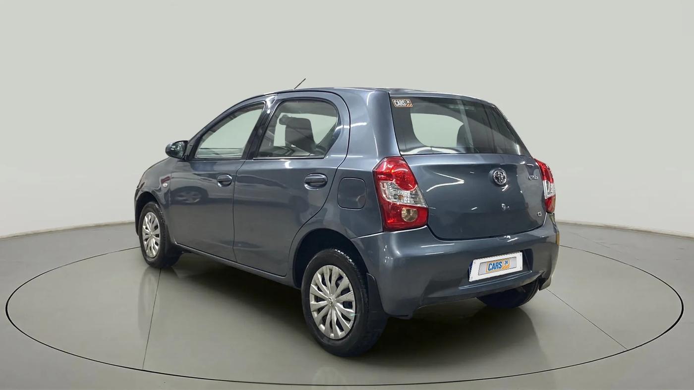 2013 Toyota Etios Liva G, Petrol, Manual, 34,312 km, Left Back Diagonal