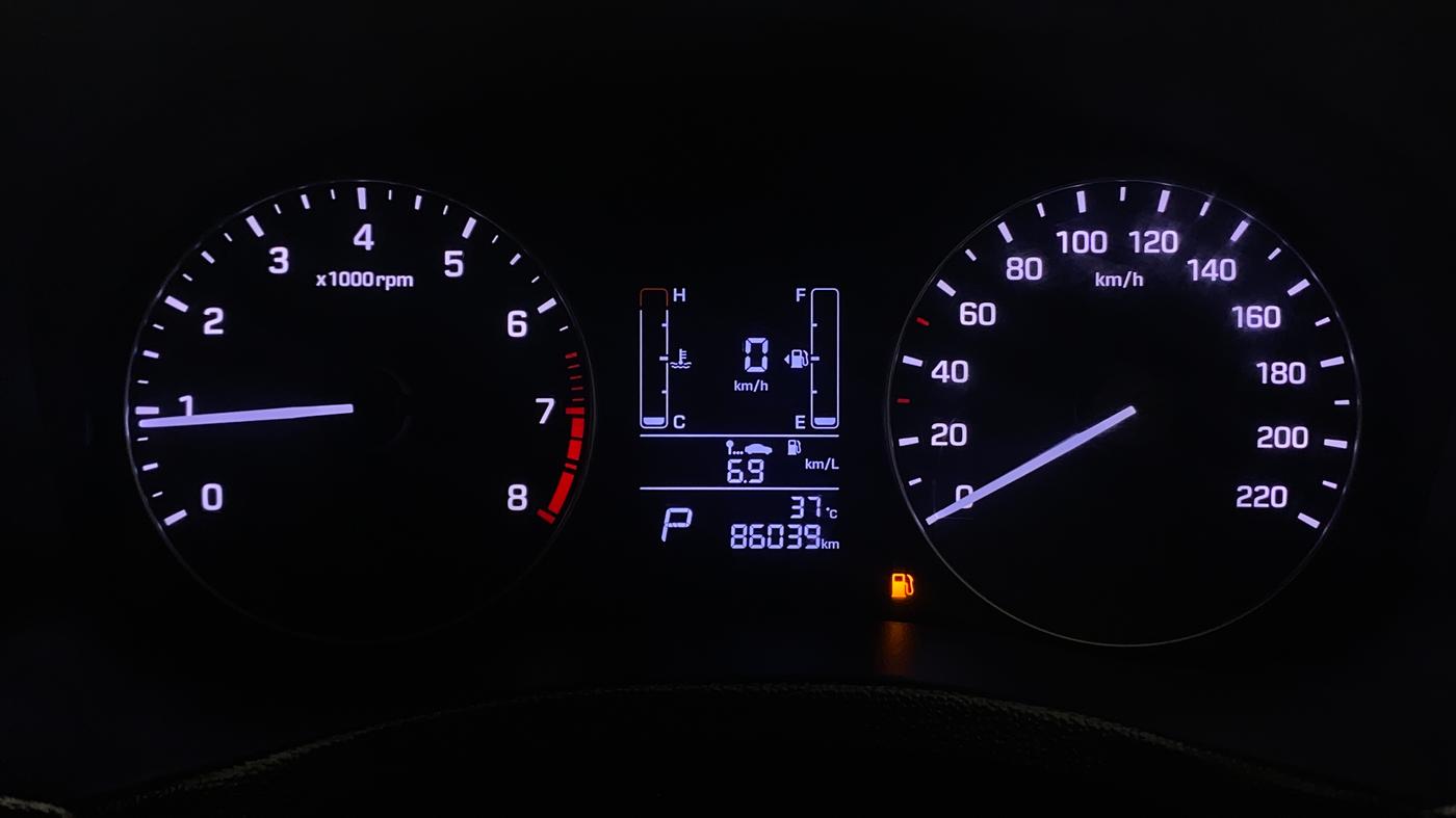 2019 Hyundai Creta SX AT 1.6 PETROL, Petrol, Automatic, 86,208 km, Odometer Image