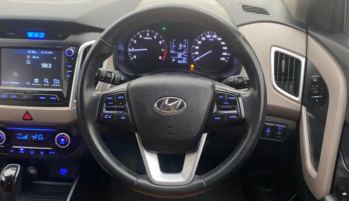 2019 Hyundai Creta SX AT 1.6 PETROL, Petrol, Automatic, 86,208 km, Steering Wheel Close Up