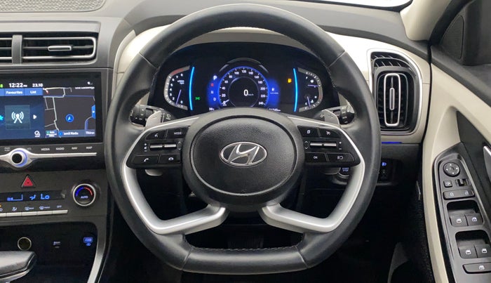 2020 Hyundai Creta SX (O) IVT 1.5 PETROL, Petrol, Automatic, 76,778 km, Steering Wheel Close Up