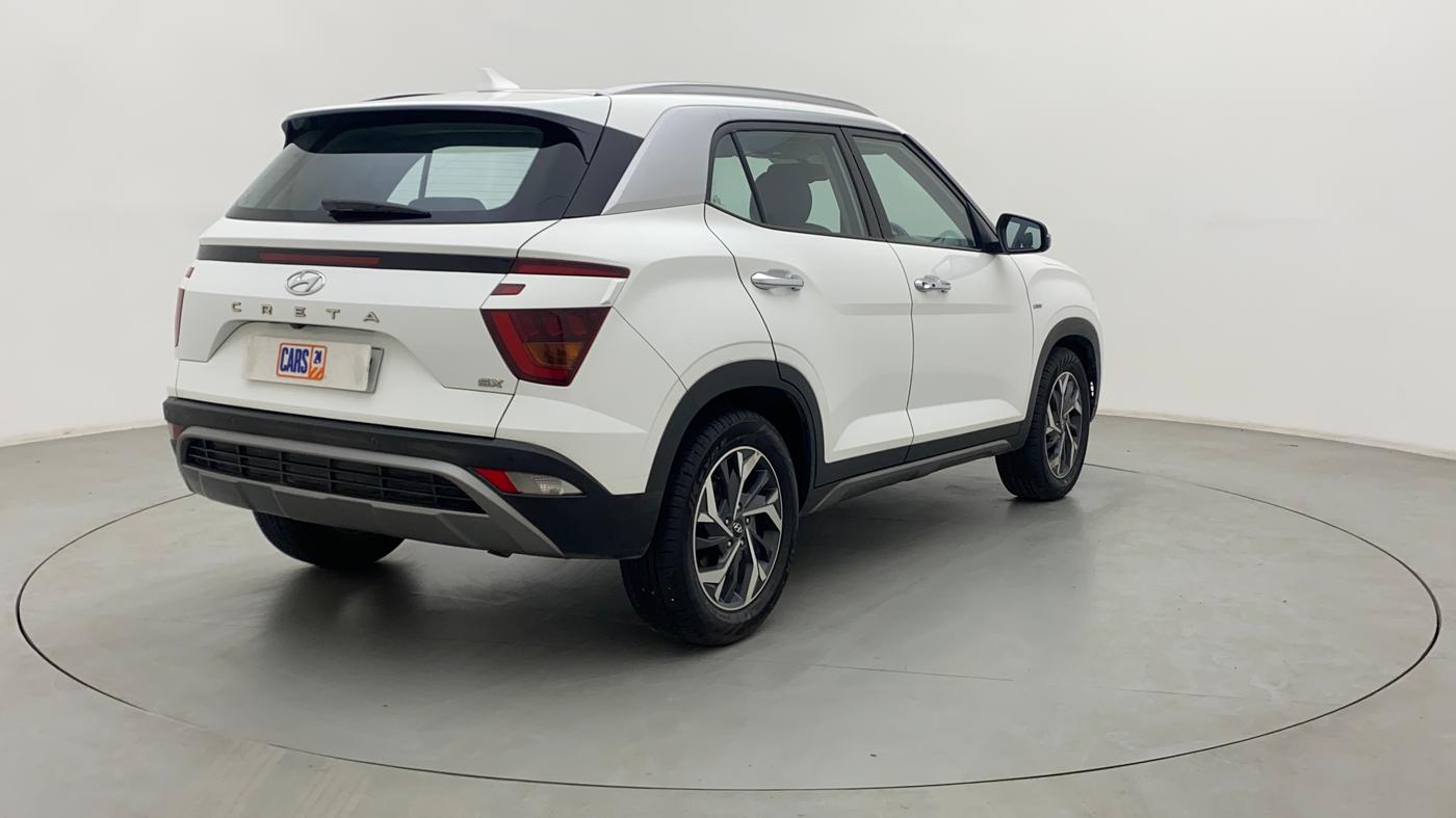 2020 Hyundai Creta SX (O) IVT 1.5 PETROL, Petrol, Automatic, 76,778 km, Right Back Diagonal