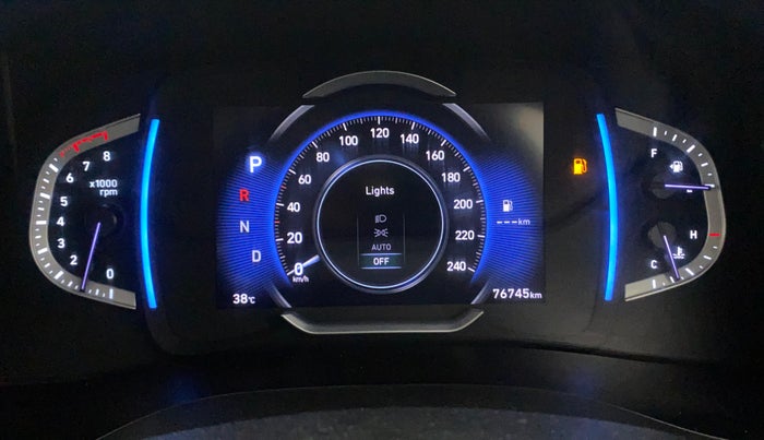 2020 Hyundai Creta SX (O) IVT 1.5 PETROL, Petrol, Automatic, 76,778 km, Odometer Image
