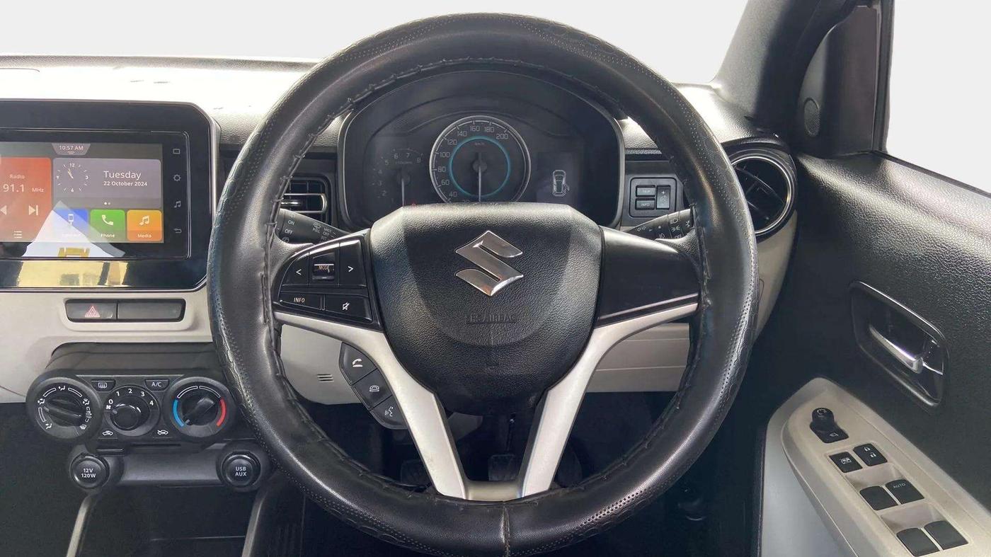 2021 Maruti IGNIS ZETA 1.2, Petrol, Manual, 17,458 km, Steering Wheel Close Up