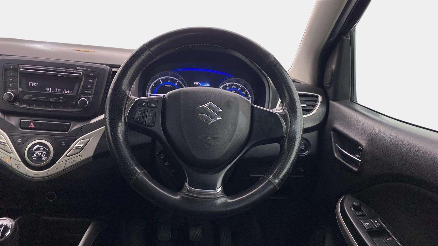 2018 Maruti Baleno ZETA PETROL 1.2, Petrol, Manual, 77,426 km, Steering Wheel Close Up