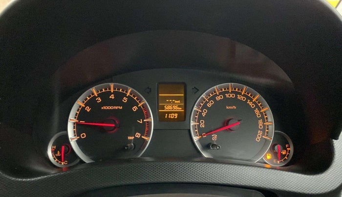 2015 Maruti Swift VXI, Petrol, Manual, 58,616 km, Odometer Image