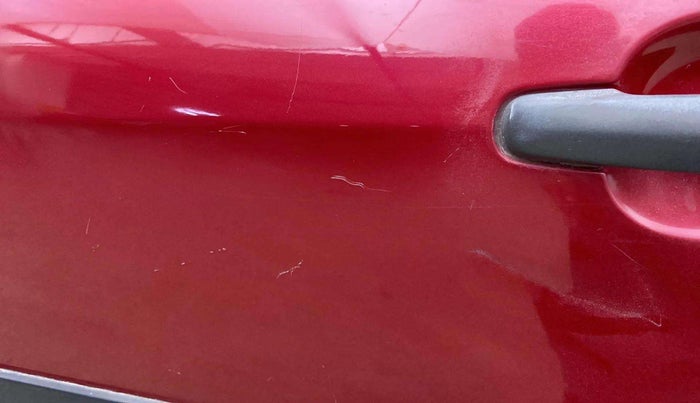 2013 Maruti Ritz VXI, Petrol, Manual, 77,373 km, Rear left door - Slightly dented