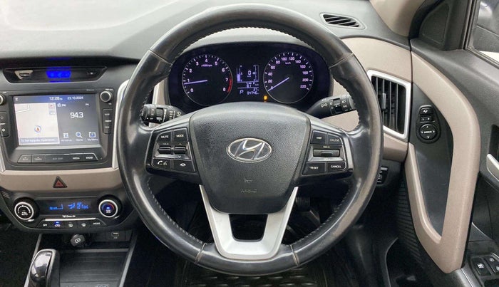 2018 Hyundai Creta SX AT 1.6 PETROL, Petrol, Automatic, 84,726 km, Steering Wheel Close Up