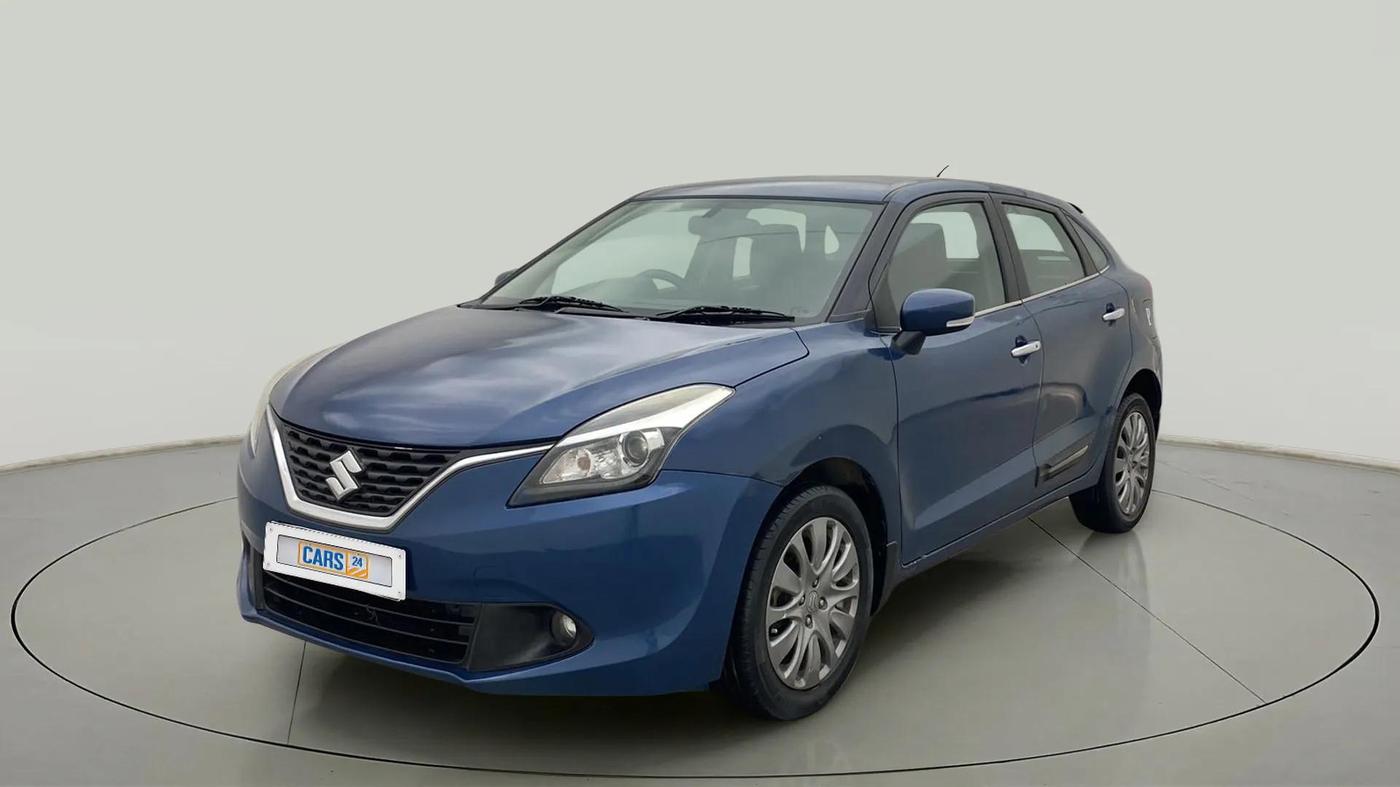 2018 Maruti Baleno ALPHA CVT PETROL 1.2, Petrol, Automatic, 1,22,289 km, Left Front Diagonal