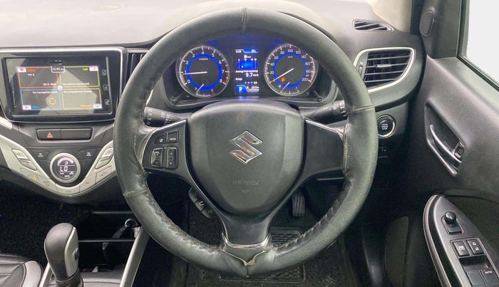 2018 Maruti Baleno ALPHA CVT PETROL 1.2, Petrol, Automatic, 1,22,289 km, Steering Wheel Close Up