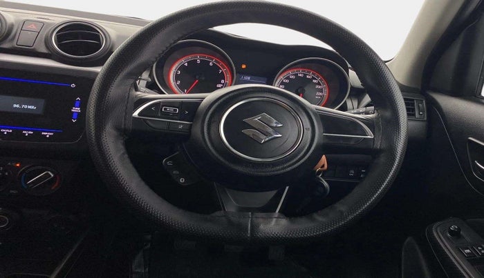 2021 Maruti Swift VXI, Petrol, Manual, 27,384 km, Steering Wheel Close Up