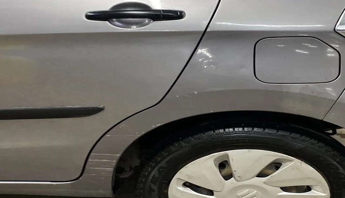 2014 Maruti Celerio VXI, Petrol, Manual, 34,553 km, Left quarter panel - Minor scratches