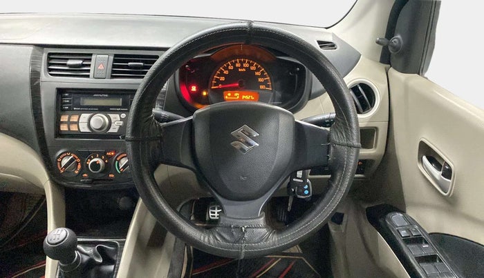 2014 Maruti Celerio VXI, Petrol, Manual, 34,553 km, Steering Wheel Close Up