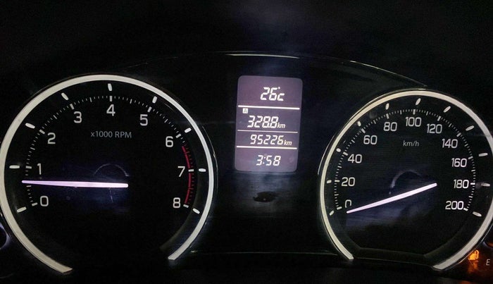 2016 Maruti Ciaz ZXI+, Petrol, Manual, 95,265 km, Instrument cluster - Glass has scratches