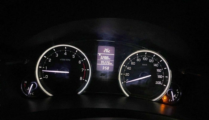 2016 Maruti Ciaz ZXI+, Petrol, Manual, 95,265 km, Odometer Image