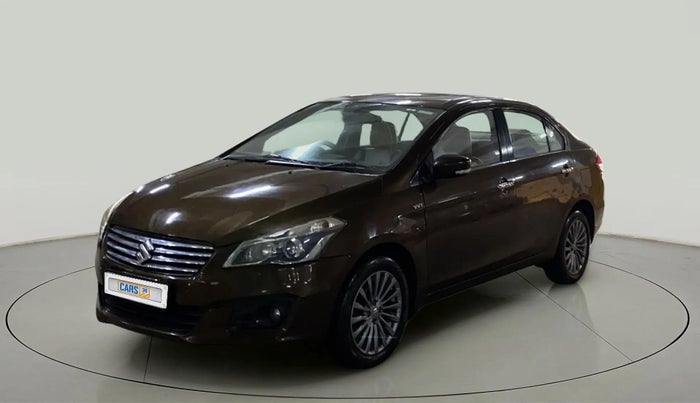 2016 Maruti Ciaz ZXI+, Petrol, Manual, 95,265 km, Left Front Diagonal