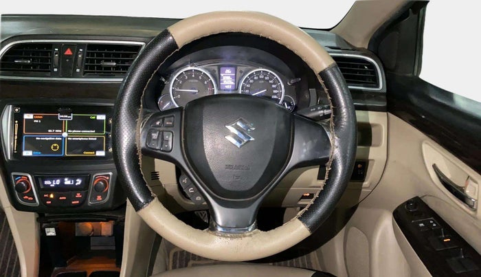 2016 Maruti Ciaz ZXI+, Petrol, Manual, 95,265 km, Steering Wheel Close Up