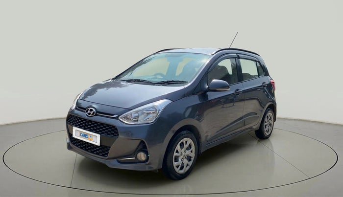 2018 Hyundai Grand i10 SPORTZ 1.2 KAPPA VTVT, Petrol, Manual, 62,061 km, Left Front Diagonal