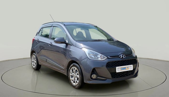 2018 Hyundai Grand i10 SPORTZ 1.2 KAPPA VTVT, Petrol, Manual, 62,061 km, Right Front Diagonal