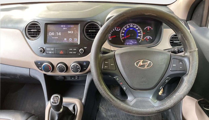 2018 Hyundai Grand i10 SPORTZ 1.2 KAPPA VTVT, Petrol, Manual, 62,061 km, Steering Wheel Close Up