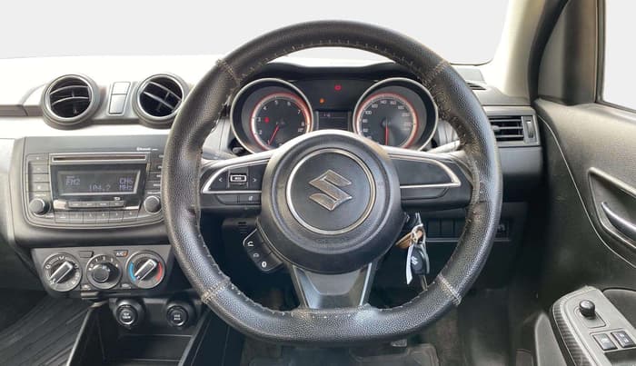 2019 Maruti Swift VXI, Petrol, Manual, 28,423 km, Steering Wheel Close Up