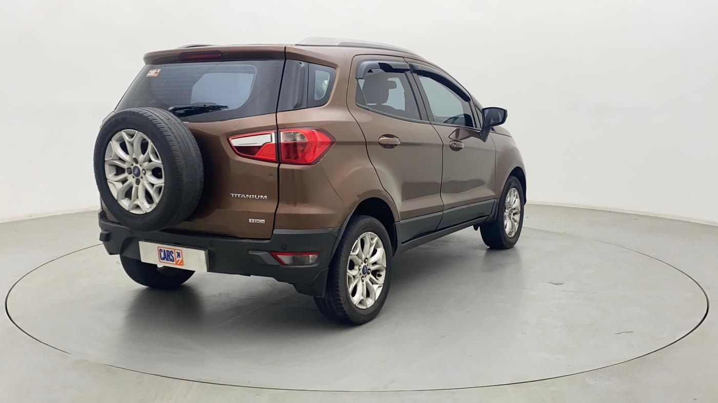 2017 Ford Ecosport TITANIUM 1.5L DIESEL, Diesel, Manual, 78,663 km, Right Back Diagonal