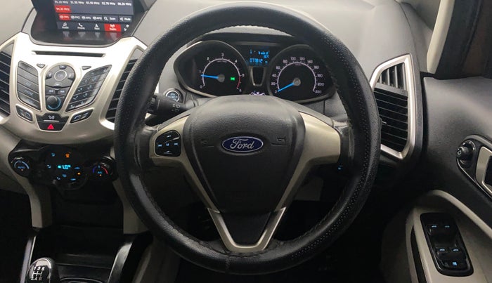 2017 Ford Ecosport TITANIUM 1.5L DIESEL, Diesel, Manual, 78,354 km, Steering Wheel Close Up