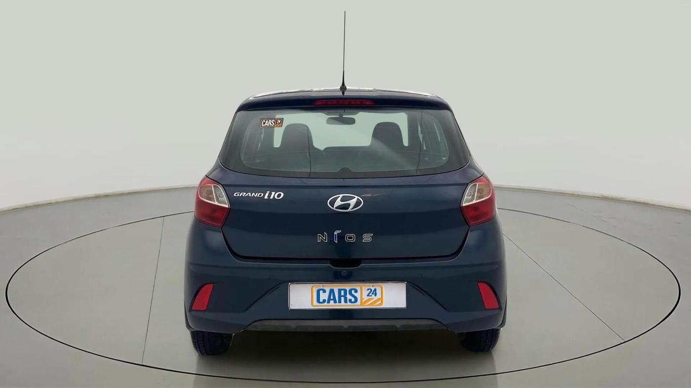 2021 Hyundai GRAND I10 NIOS MAGNA AMT 1.2 KAPPA VTVT, Petrol, Automatic, 9,381 km, Back/Rear