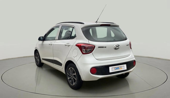 2018 Hyundai Grand i10 SPORTZ (O) AT 1.2 KAPPA VTVT, Petrol, Automatic, 45,673 km, Left Back Diagonal