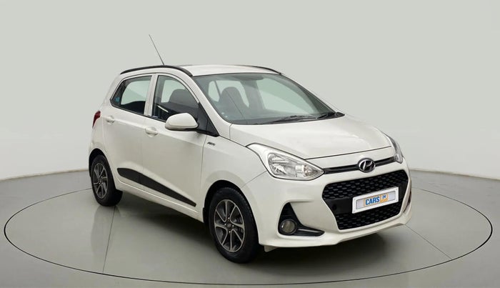 2018 Hyundai Grand i10 SPORTZ (O) AT 1.2 KAPPA VTVT, Petrol, Automatic, 45,673 km, Right Front Diagonal