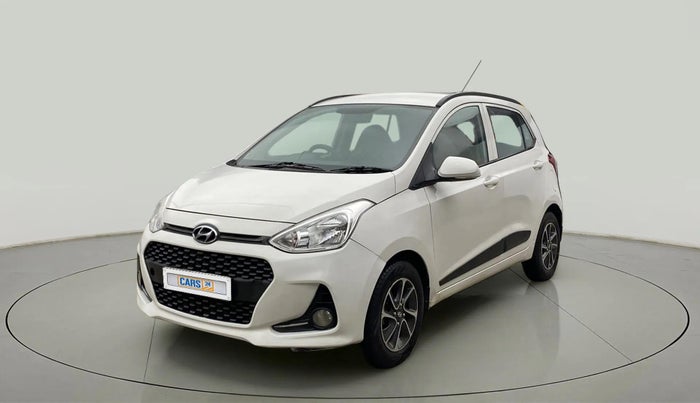 2018 Hyundai Grand i10 SPORTZ (O) AT 1.2 KAPPA VTVT, Petrol, Automatic, 45,673 km, Left Front Diagonal