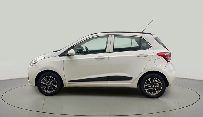 2018 Hyundai Grand i10 SPORTZ (O) AT 1.2 KAPPA VTVT, Petrol, Automatic, 45,673 km, Left Side