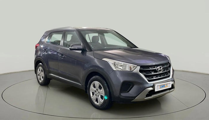 2019 Hyundai Creta E PLUS 1.6 PETROL, Petrol, Manual, 54,359 km, Right Front Diagonal