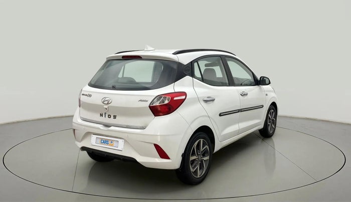 2020 Hyundai GRAND I10 NIOS ASTA AMT 1.2 KAPPA VTVT, Petrol, Automatic, 36,469 km, Right Back Diagonal