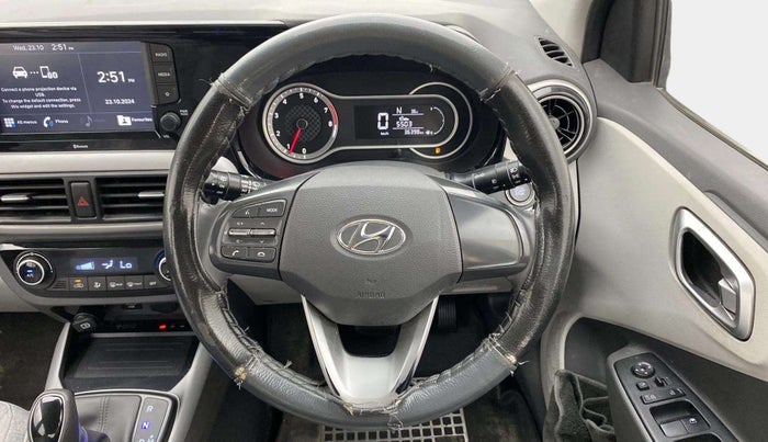 2020 Hyundai GRAND I10 NIOS ASTA AMT 1.2 KAPPA VTVT, Petrol, Automatic, 36,469 km, Steering Wheel Close Up
