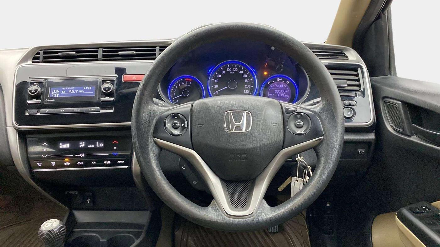 2014 Honda City 1.5L I-VTEC SV, Petrol, Manual, 60,859 km, Steering Wheel Close Up