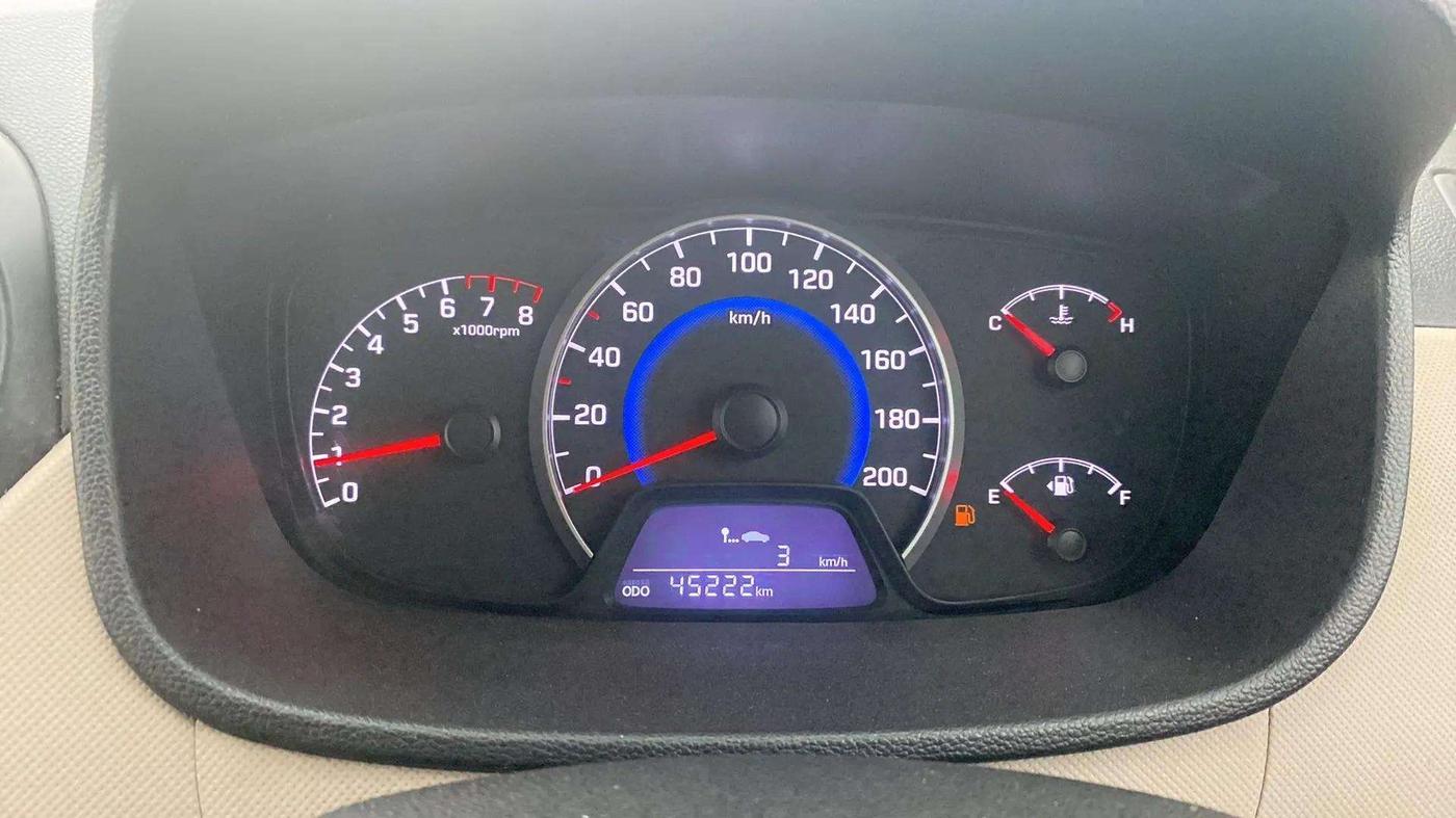 2014 Hyundai Grand i10 MAGNA 1.2 KAPPA VTVT, Petrol, Manual, 45,290 km, Odometer Image