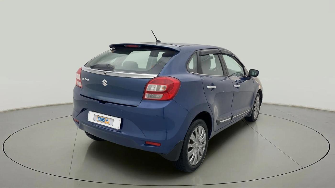2018 Maruti Baleno ALPHA PETROL 1.2, Petrol, Manual, 73,363 km, Right Back Diagonal