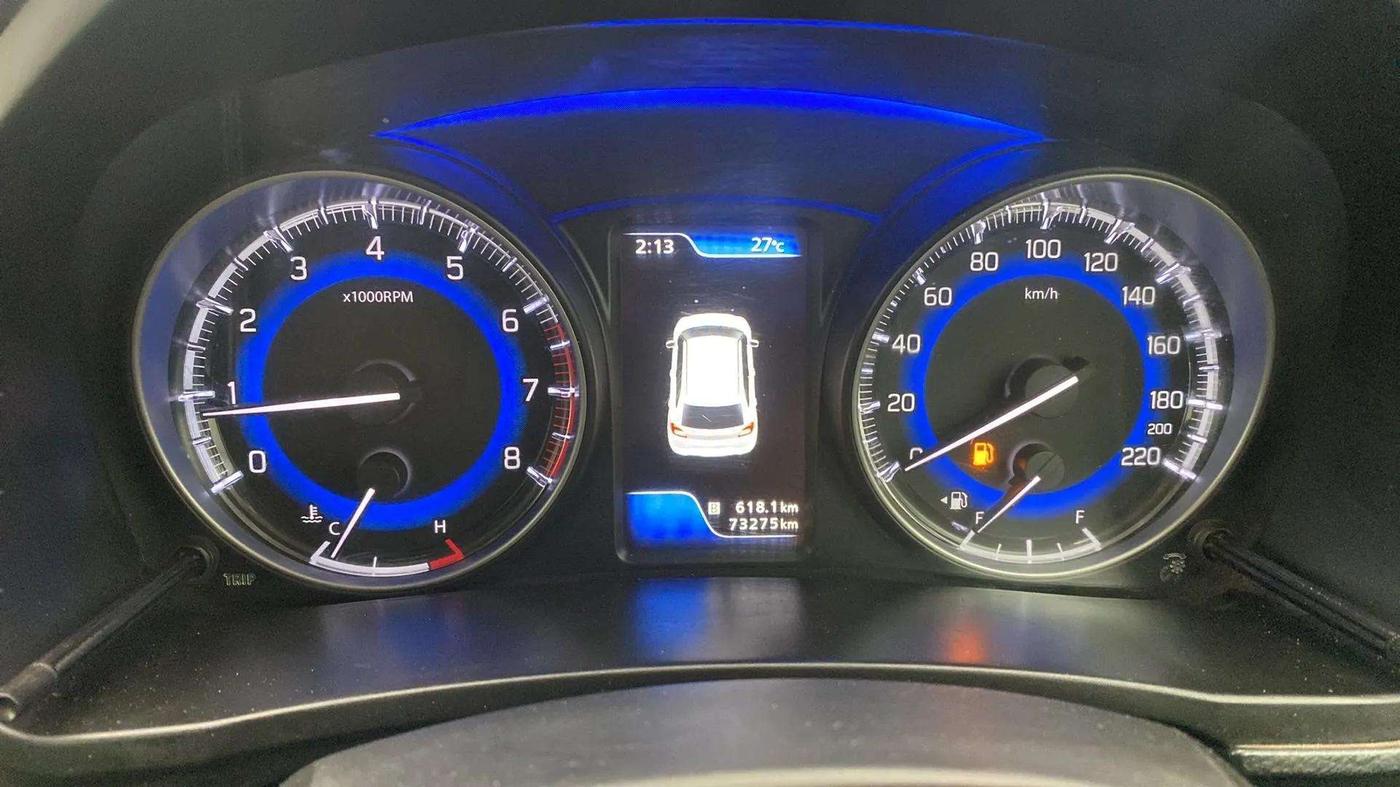 2018 Maruti Baleno ALPHA PETROL 1.2, Petrol, Manual, 73,363 km, Odometer Image