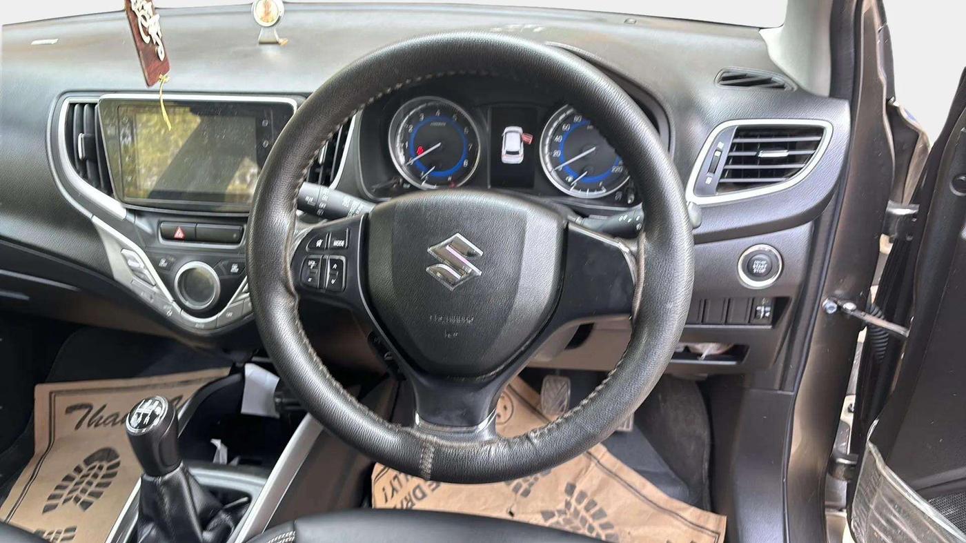 2021 Maruti Baleno ZETA PETROL 1.2, Petrol, Manual, 17,225 km, Steering Wheel Close Up