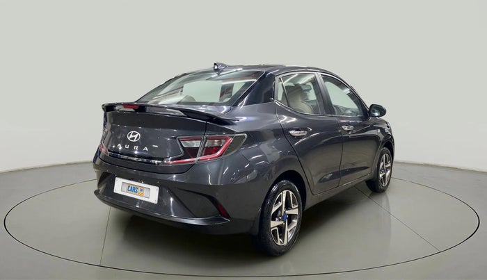 2023 Hyundai AURA SX PLUS 1.2 AMT, Petrol, Automatic, 5,271 km, Right Back Diagonal