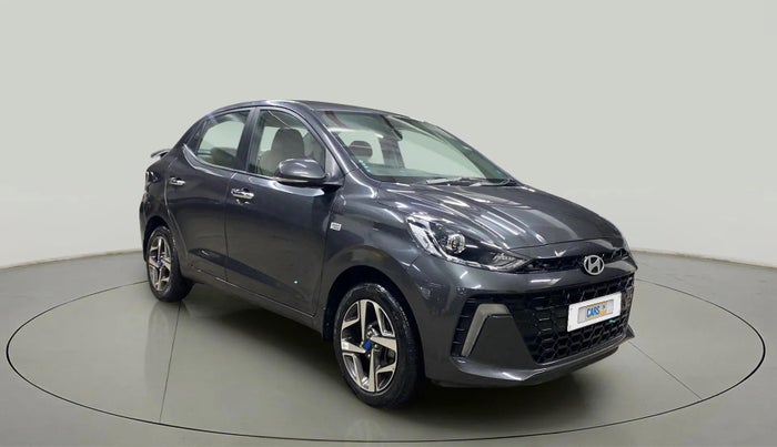 2023 Hyundai AURA SX PLUS 1.2 AMT, Petrol, Automatic, 5,271 km, Right Front Diagonal